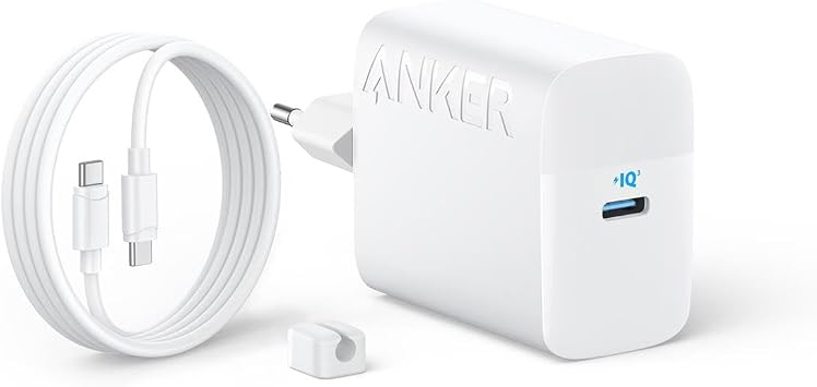 Anker 45W USB-C  arj Cihaz  + C Kablo Beyaz-B2653