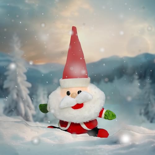 Image of Santa Claus Soft Toy 25cm | Plush Santa Claus Soft Toy | Stuffed Santa Clause | Perfect for Holiday Decor and Christmas Gifting (25cm)