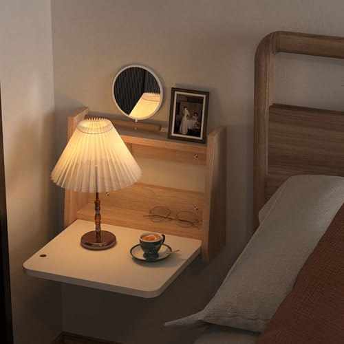 Mueble de maquillaje de pared estilo granja rustica con balda 3