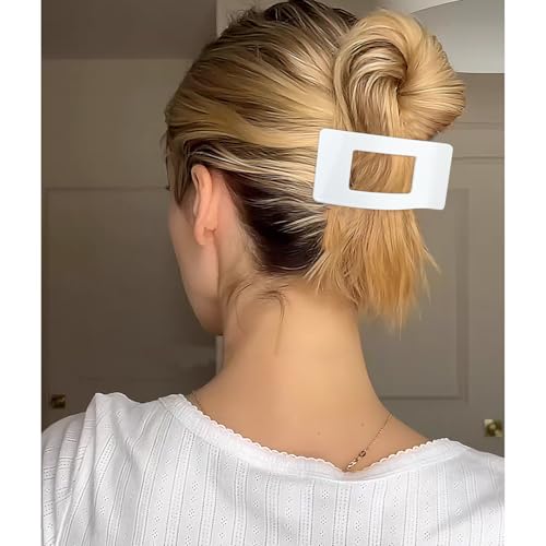 50% Off Velscrun Flat Hair Clips for Women - Strong Hold Matte Design