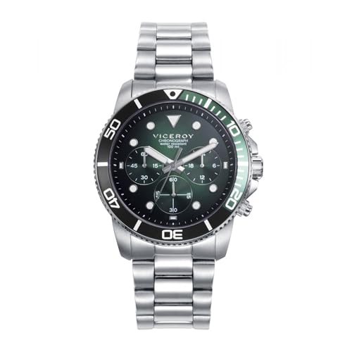 Viceroy Heat 42453-77 Herren-Chronouhr aus Edelstahl