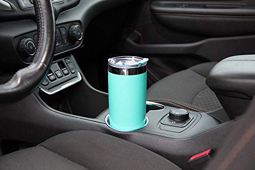 Drinco - 20 Oz Stainless Steel Tumbler | Double Walled Vacuum Insulated Mug With Lid, 2 Straws, For Hot & Cold Drinks (20Oz, 20Oz Teal), 1 Count (Pack Of 1) #TOP6