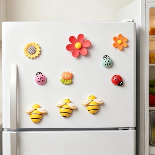 10 piezas imanes decorativos para refrigerador miniatura 1