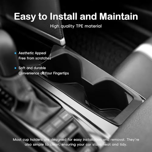 Insertador de portavasos compatible con Toyota Camry 2025 2026 miniatura 6