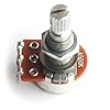 Guitar Anatomy - Alpha Guitar Pots – Potentiometer Vol/Tone 250k 500k A or B Linear/logarithmic Mini (A500K) #3