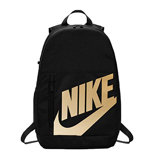 Image of Nike Youth Nike Elemental Backpack - Fall'19, Black /Black /Metallic Gold, Misc