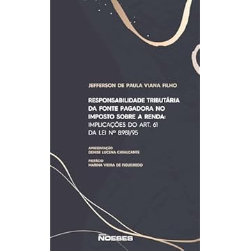 Capa do livro Responsabilidade Tributária da Fonte Pagadora no Imposto Sobre a Renda: Implicações do Art. 61 da lei nº 8.981/95