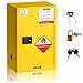 Generic Flammable Cabinet, Fireproof Cabinet, Safety Storage Cabinet, Hazardous Storage cabinets, for Commercial Industrial and Home Use, 20 Gal(23