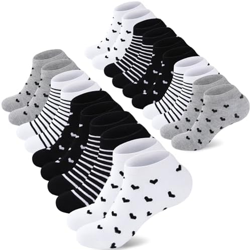 SukModen 10/20 Pares de Calcetines para Mujer Deportivos, Cortos ...