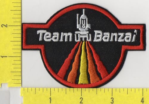 buckaroo banzai movie banzai team logo iron on patch jb