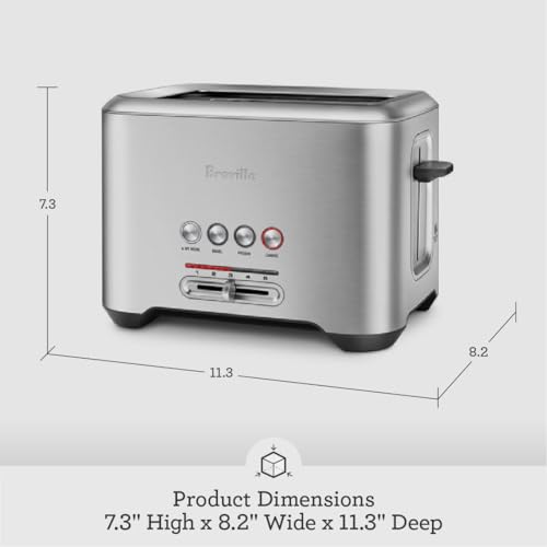 Breville BTA720XL Bit More Toaster, 2 Slice, Brushed Stainless Steel - Image 3
