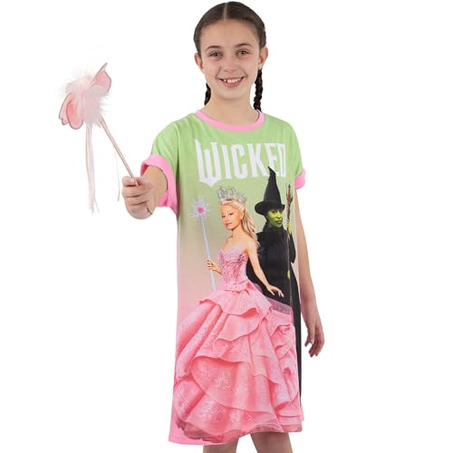 wicked Pajamas | Girls Sleep Shirt | Glinda And Elphaba Girls Nightgown3