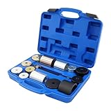 DAHAD Silentlager Abzieher Satz, Kugelgelenk Abzieher, Buchsenausdrücker, BMW Iron Bushing Removal Tool für Ausbau und Einbau von Fahrzeugkomponenten