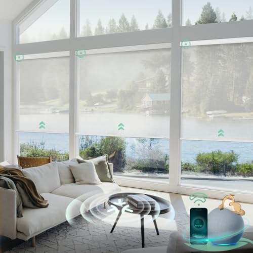 Yoolax Smart Blinds, Works with Matter, Alexa, Apple Home, Google Assistant