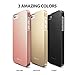 Ringke Slim Compatible with iPhone SE Case Snug-Fit Slender Tailored Cutouts Extreme Lightweight & Thin Side to Side Edge Coverage Superior PC Hard Skin for iPhone SE, 5S, 5 - Rose Gold