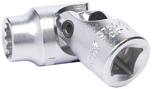 KING TONY 375010M Socket Articulado 3/8" Bi-Hexagonal 10mm for DIYers & Professionals, Built for Repair and Installation tasks 10mm - Image 2
