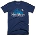 Superluxe™ Mens Hogwarts Castle Harry Potter Wizarding World Book T Shirt, XX-Large, Navy
