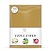 ShipGuard® Premium Quality Gift Wrap Paper® for Gift Wrapping Paper Crafts, Packing, DIY Crafts and More. | Antique Gold | 15 x 20 100 Sheets