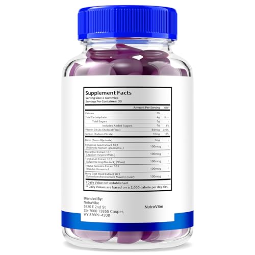Image of NutraRize (3 Pack) Vigorawize Gummies, Premium Vigora Wize ME Gummys, All-Natural Male Gummy to Support Performance, Stamina & Energy, Official Vigora wize Gomitas Reviews (180 Gummies)