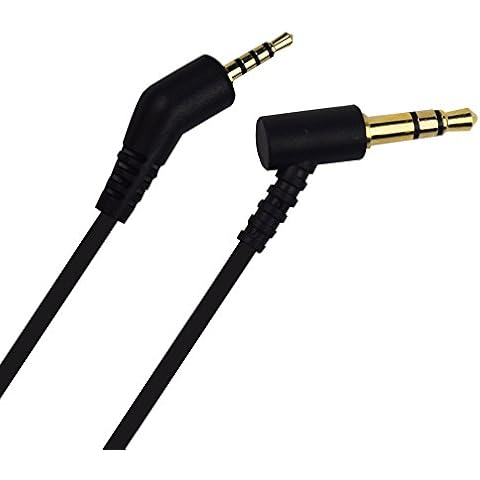 Sqrmekoko 56Inch Replacment Aux Audio Cable For Bose QuietComfort 3 QC 3 QC3 Headphones Headsets Line Cover