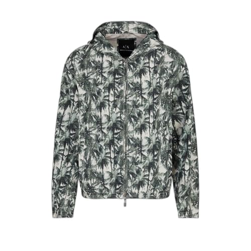 Armani Exchange Men's Palm Print Jacket