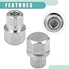 SANTUO 32/16PT BMW Locking Wheel Nut Key Car Anti Theft Wheel Lock Lug Nut Screw Removal Key for BMW X1, X5, X6, 1 Series, 3 Series, 5 Series #4