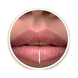 Fake Lip Ring - Gold fake Lip jewelry - fake Lip piercing - 20G fake Lip Hoop - Faux Lip Ring,fake...