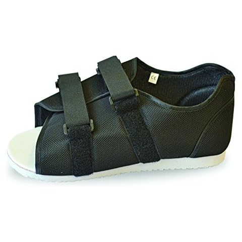 Medical Post Op Shoe - Black Suitable for Both Men and Women fits Either Left or Right Foot (Medium) Cover