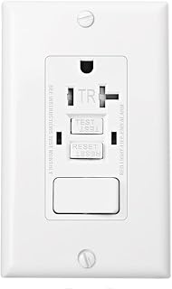 Baomain GFCI Outlet With Switch