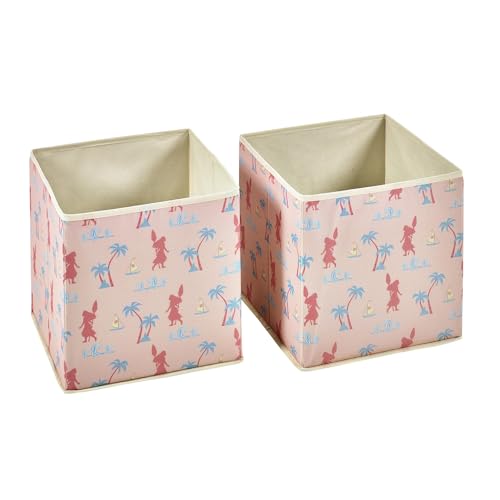 Disney Principesse Vaiana Set di 2 Scatole Portagiochi In Tessuto