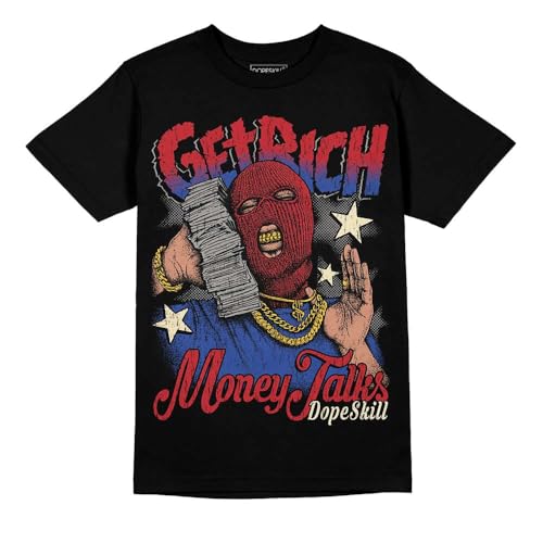 Image of DopeSkill Graphic Tee Streetwear Hip Hop Hypebeast Street Style Unisex T-Shirt Sneaker Colour Matching Shirts Cool Flexing