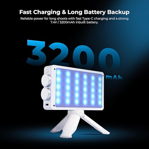 Image of Digitek LED Video Light Studio, for YouTube Video, Product Photography, Makeup Shoot and More (LED-D40W RGB)