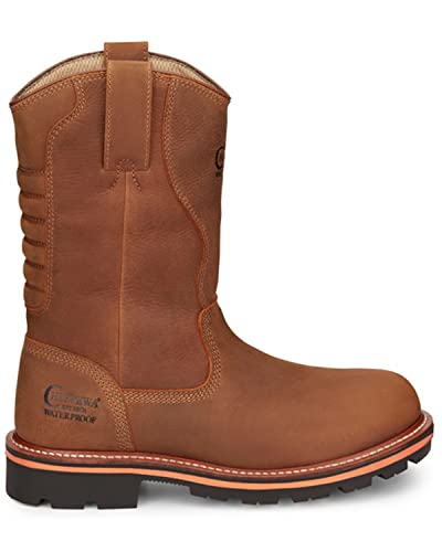 Chippewa Men's Thunderstruck Blonde Pull On Waterproof Soft Work Boot Round Toe - Th10402