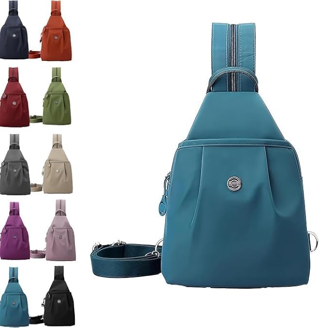 Borsa da Viaggio antifurto 3 in 1, Borsa da Viaggio Impermeabile bidirezionale, Borsa a Tracolla Convertibile Oxford di Grande capacità