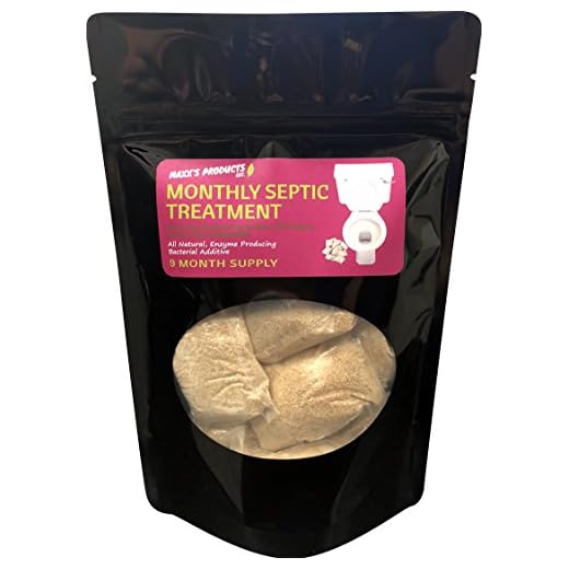 Maxx’s Products Natural Septic Tank Treatment Packets - 9 Month Supply - Septic Tank Enzymes and Live Bacteria - Septic Safe Drain Cleaner, Toilet Tank Clog Remover, and Odor Eliminator