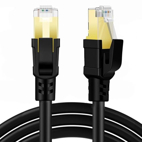 Cable Ethernet CAT 8 TNP 20 ft con conector RJ45 miniatura 1