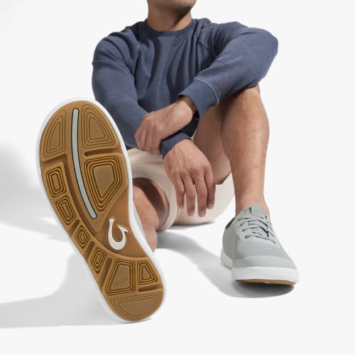 Image of OluKai Men's Moku Pae Slip-On Boat Shoes, Cushioned Deck & Dock Shoe