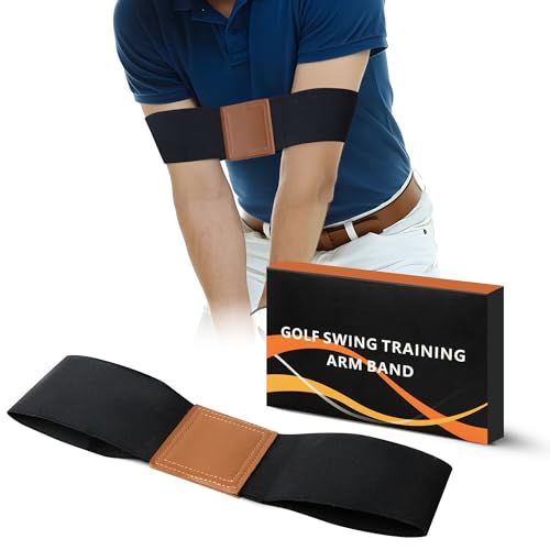 Diffuse Petrichor Golf Swing Trainer Aid,Swing Correcting Arm Band,Swing Golf Aid Trainer,Golf Trainer for Right & Left-Handed Players