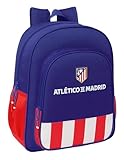 Safta ATLÉTICO DE MADRID - Mochila Escolar Niño, 32x12x38 cm