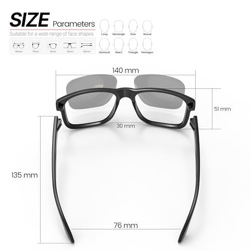 YOZISS Óculos de sol esportivos polarizados flutuantes para homens e mulheres, pesca, caiaque, surfe