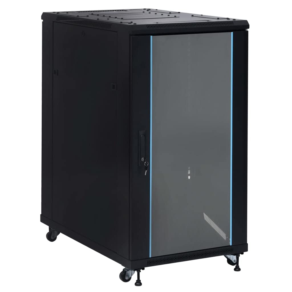 Akcesoria elektroniczne, szafka sieciowa 22U, z obrotowymi nóżkami, 19, IP20, 1050 x 600 x 1170 mm, inne
