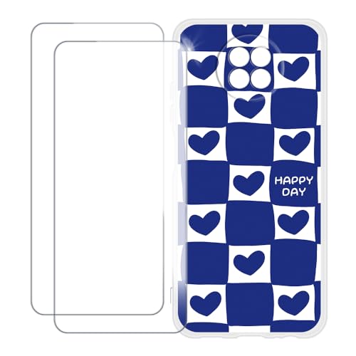 UOGNADGD Xiaomi Redmi Note 9 5G �Ƃ̌݊������� �J�X�^���J���t���P�[�X�{�����K���X�ی�t�B����2���t�� ? �Ռ��z�������h�~ (���n�[�g)