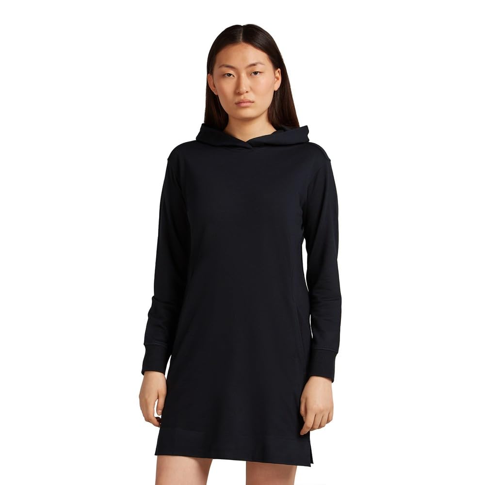 ICEBREAKER Merino Blend 200 Crush Dress M Black
