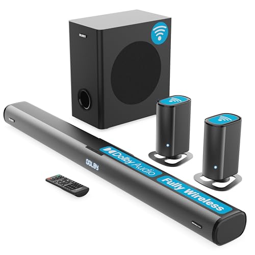 Majority Everest 5.1 Dolby Audio con Barra de Sonido | 300 Watt c...