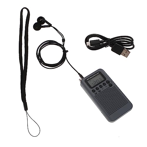 Radio portable AM/FM jojofuny écran LCD pour seniors et balades