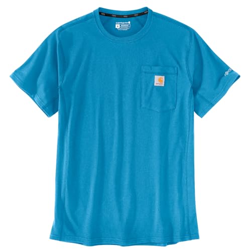 Image of Carhartt Men's Force Relaxed Fit Midweight Short-Sleeve Pocket T-Shirt