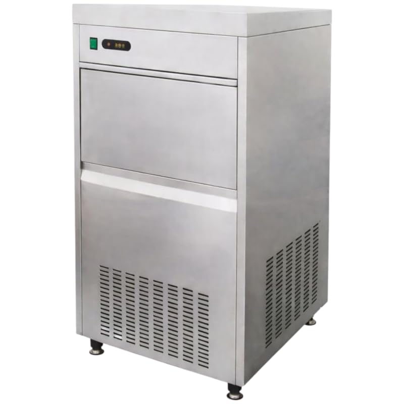 Macchina professionale per il ghiaccio tritato con glitter - 150 kg/24 h