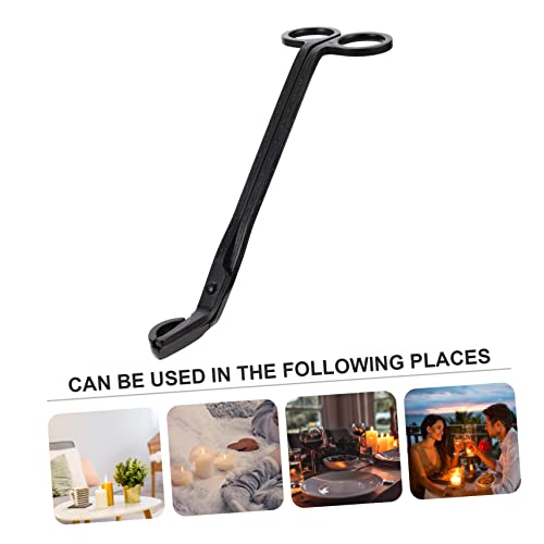 Cabilock 3 Pcs Wick Candle Scissors Candle Wick Snuffers Stainless Steel Wick Clippers Sturdy Wick Trimmers Wick Cutters Wear-resistant Scissors Trimmers for Candle Wick