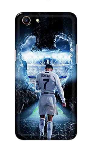 Image of Printed Hard Back Cover Case for Oppo A83 Back Cover (Footbal Legend) -702