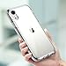 COOLQO Compatible for iPhone XR Case with Screen Protector, Clear